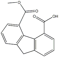 9H-Fluorene-4,5-dicarboxylic acid 4-methyl ester