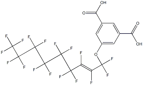 5-[(Heptadecafluoro-2-nonenyl)oxy]isophthalic acid