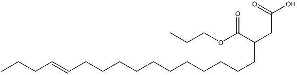 3-(12-Hexadecenyl)succinic acid 1-hydrogen 4-propyl ester