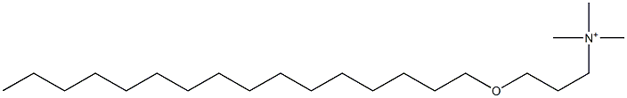 3-Hexadecyloxy-N,N,N-trimethylpropan-1-aminium|