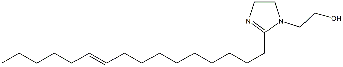 2-(10-Hexadecenyl)-2-imidazoline-1-ethanol Structure