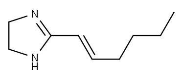 2-(1-Hexenyl)-1-imidazoline