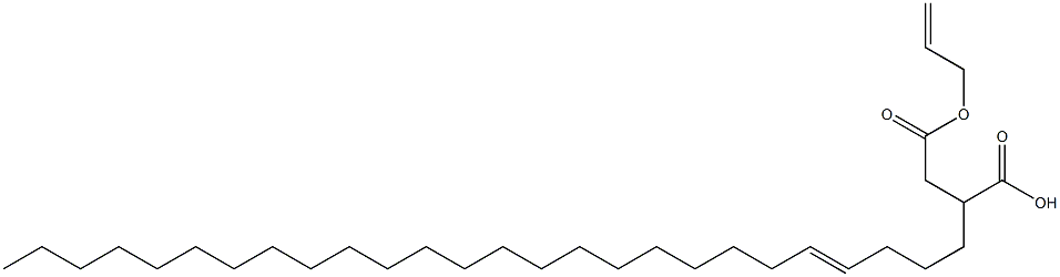 2-(4-Hexacosenyl)succinic acid 1-hydrogen 4-allyl ester Structure