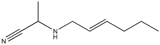 2-(2-Hexenylamino)propionitrile