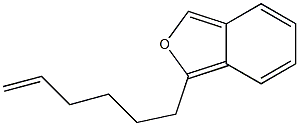 1-(5-Hexenyl)isobenzofuran Structure