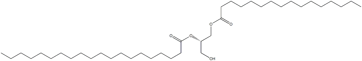 1-hexadecanoyl-2-eicosanoyl-sn-glycerol 结构式