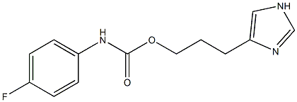 3-(1H-imidazol-4-yl)propyl N-(4-fluorophenyl)carbamate