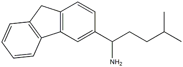 1-(9H-fluoren-3-yl)-4-methylpentan-1-amine