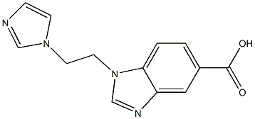 1-[2-(1H-imidazol-1-yl)ethyl]-1H-1,3-benzodiazole-5-carboxylic acid