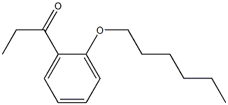1-[2-(hexyloxy)phenyl]propan-1-one Structure