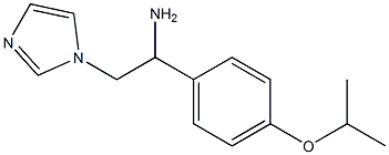 2-(1H-imidazol-1-yl)-1-(4-isopropoxyphenyl)ethanamine Structure