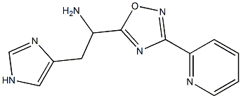 2-(1H-imidazol-4-yl)-1-[3-(pyridin-2-yl)-1,2,4-oxadiazol-5-yl]ethan-1-amine