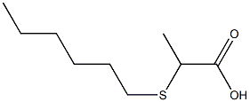 2-(hexylsulfanyl)propanoic acid|
