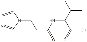 2-{[3-(1H-imidazol-1-yl)propanoyl]amino}-3-methylbutanoic acid