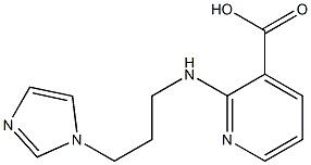 2-{[3-(1H-imidazol-1-yl)propyl]amino}pyridine-3-carboxylic acid