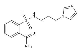 2-{[3-(1H-imidazol-1-yl)propyl]sulfamoyl}benzene-1-carbothioamide