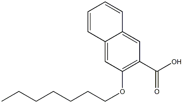 3-(heptyloxy)naphthalene-2-carboxylic acid