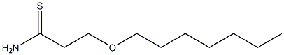 3-(heptyloxy)propanethioamide Structure