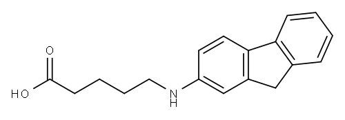 5-(9H-fluoren-2-ylamino)pentanoic acid|