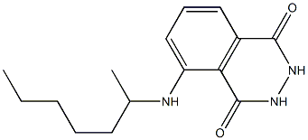 5-(heptan-2-ylamino)-1,2,3,4-tetrahydrophthalazine-1,4-dione