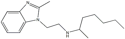 heptan-2-yl[2-(2-methyl-1H-1,3-benzodiazol-1-yl)ethyl]amine