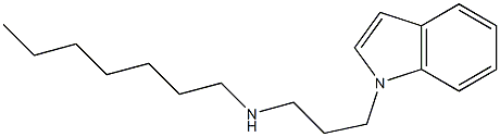 heptyl[3-(1H-indol-1-yl)propyl]amine