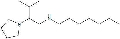 heptyl[3-methyl-2-(pyrrolidin-1-yl)butyl]amine