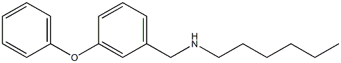 hexyl[(3-phenoxyphenyl)methyl]amine