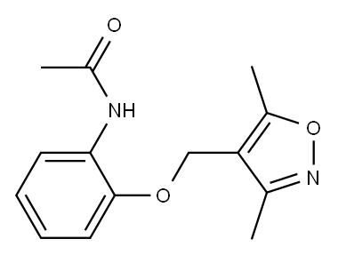 Acetamide,  N-[2-[(3,5-dimethyl-4-isoxazolyl)methoxy]phenyl]-