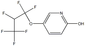 5-(1,1,2,3,3,3-Hexafluoropropyloxy)pyridin-2-ol Structure