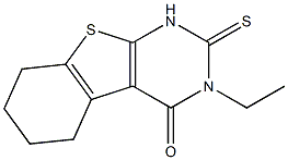 1,2,5,6,7,8-Hexahydro-3-ethyl-2-thioxo[1]benzothieno[2,3-d]pyrimidin-4(3H)-one