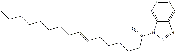 1-(7-Hexadecenoyl)-1H-benzotriazole Structure