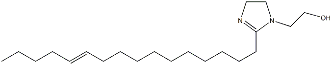 2-(11-Hexadecenyl)-2-imidazoline-1-ethanol Structure