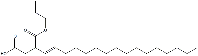 3-(1-Hexadecenyl)succinic acid 1-hydrogen 4-propyl ester|