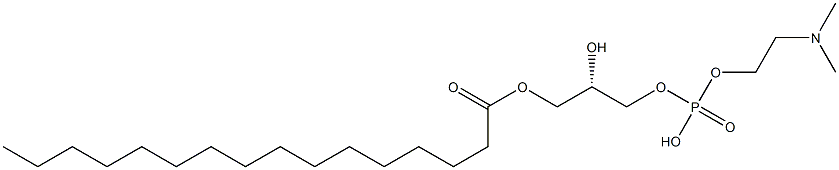 Hexadecanoic acid (S)-3-[[[2-(dimethylamino)ethoxy](hydroxy)phosphinyl]oxy]-2-hydroxypropyl ester