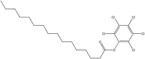 Hexadecanoic acid 2,3,4,5,6-pentachlorophenyl ester