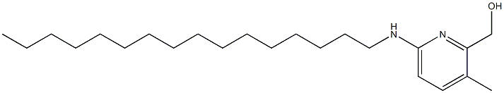 6-[(Hexadecylamino)]methylpyridine-2-methanol|