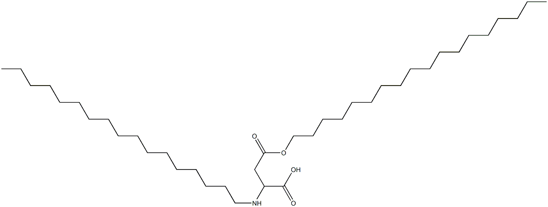 2-Heptadecylamino-3-(octadecyloxycarbonyl)propionic acid