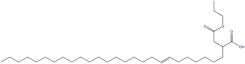 2-(7-Hexacosenyl)succinic acid 1-hydrogen 4-propyl ester Structure