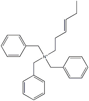 (3-Hexenyl)tribenzylaminium