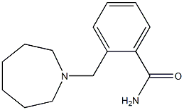2-[(2,3,4,5,6,7-Hexahydro-1H-azepin)-1-ylmethyl]benzamide 结构式