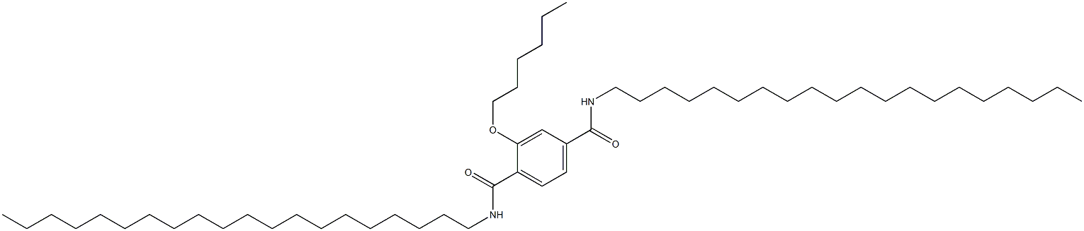 2-(Hexyloxy)-N,N'-diicosylterephthalamide