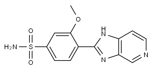 4-(1H-Imidazo[4,5-c]pyridin-2-yl)-3-methoxybenzenesulfonamide