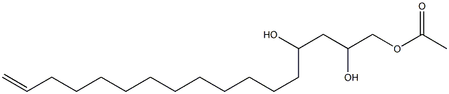 Heptadecane-16-ene-1,2,4-triol 1-acetate