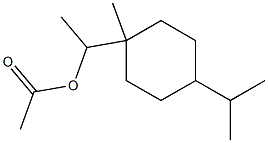 Acetic acid 1-(p-menthan-1-yl)ethyl ester Structure