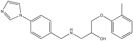 1-[4-(1H-Imidazol-1-yl)benzylamino]-3-(2-methylphenoxy)-2-propanol