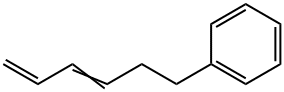 3,5-Hexadienylbenzene. 结构式