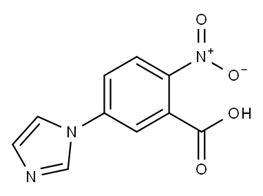 5-(1H-imidazol-1-yl)-2-nitrobenzoic acid Structure