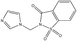 2-(1H-imidazol-1-ylmethyl)-1H-1,2-benzisothiazole-1,1,3(2H)-trione