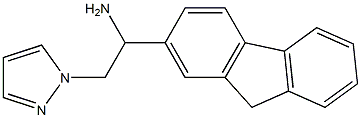 1-(9H-fluoren-2-yl)-2-(1H-pyrazol-1-yl)ethan-1-amine